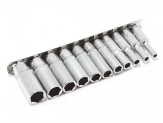 Вложки 1/4 дълбоки 11 броя Rock Force