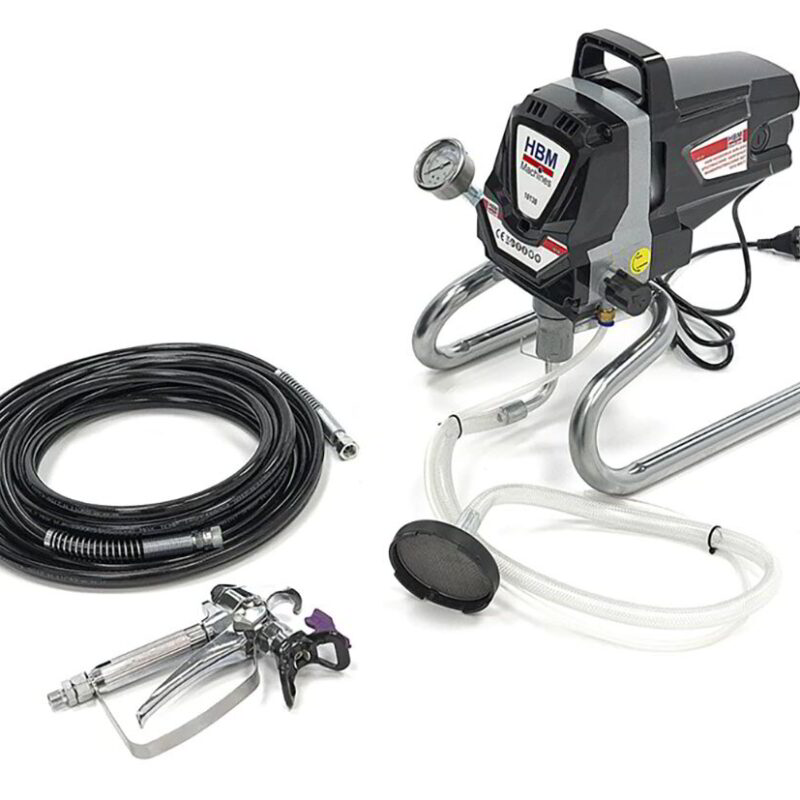 Агрегатен пистолет с хидродинамична помпа за боя без въздух