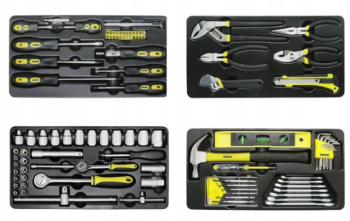 Шкаф с инструменти 257 части