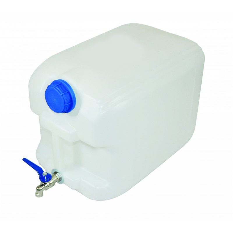 Туба за вода 20 литра с метално кранче