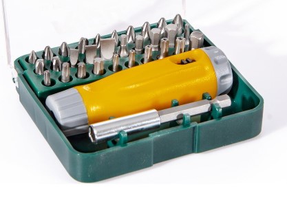 КОМПЛЕКТ ОТВЕРТКА С БИТОВЕ 32 ЧАСТИ RICO