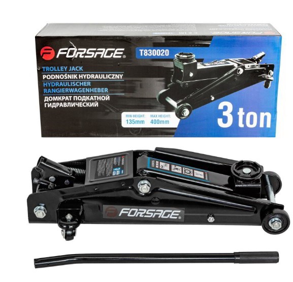 КРИК КРОКОДИЛ 3 ТОНА 135 - 400 ММ FORSAGE