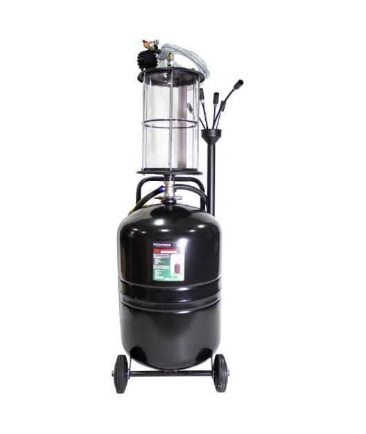 МАСЛАРКА - ПНЕВМАТИЧНА ПОМПА ЗА ЗАСМУКВАНЕ НА МАСЛО 60 + 10 ЛИТРА ROCKFORCE