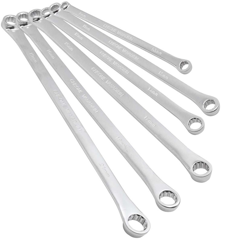 Дълги прави ключове 8–21 мм 6 части FORSAGE