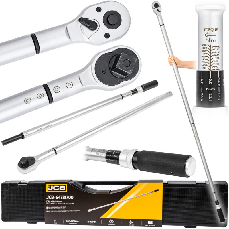 Динамометричен ключ 1" , 480 - 1500 Nm JCB