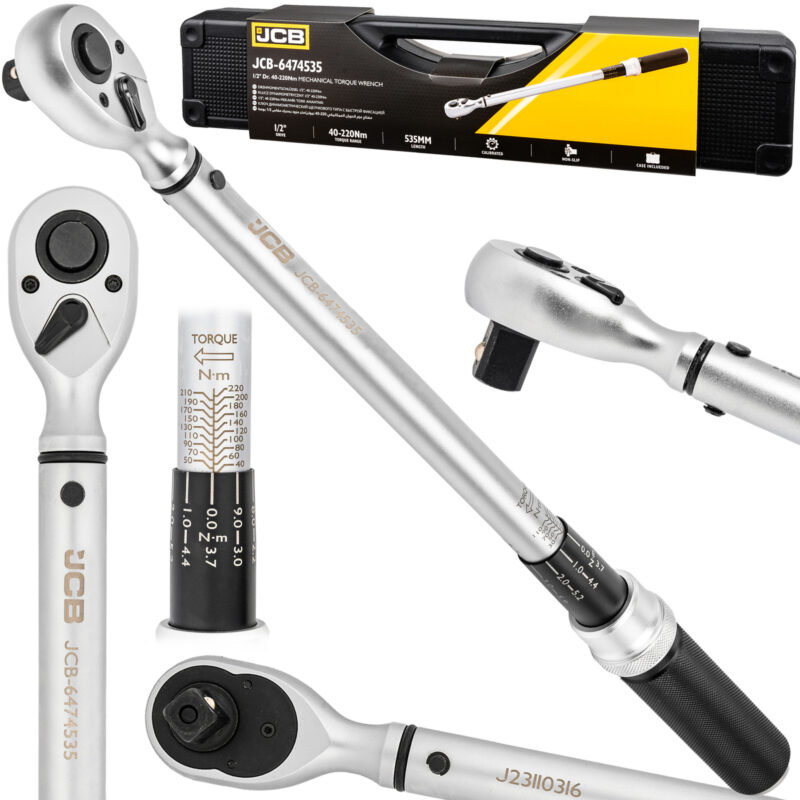Динамометричен ключ 1/2" ,40-220 Nm JCB