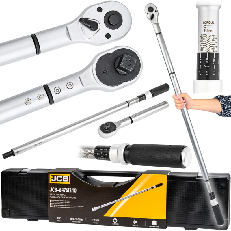 Динамометричен ключ 3/4" ,200-800 Nm JCB