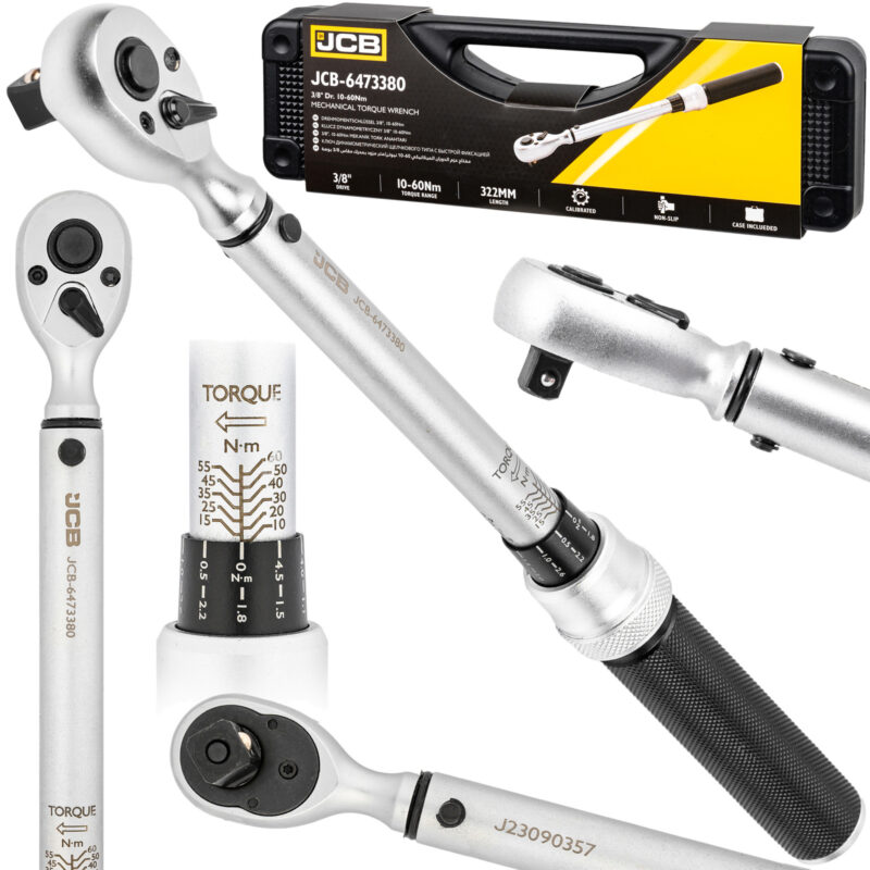 Динамометричен ключ 3/8" ,10-60 Nm JCB