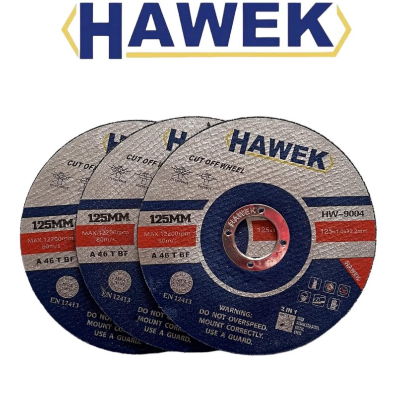 Диск за метал и неръждавейка 125мм HAWEK , Стек 25 броя