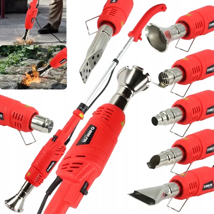 Горелка електрическа за плевели 2kw + 7дюзи