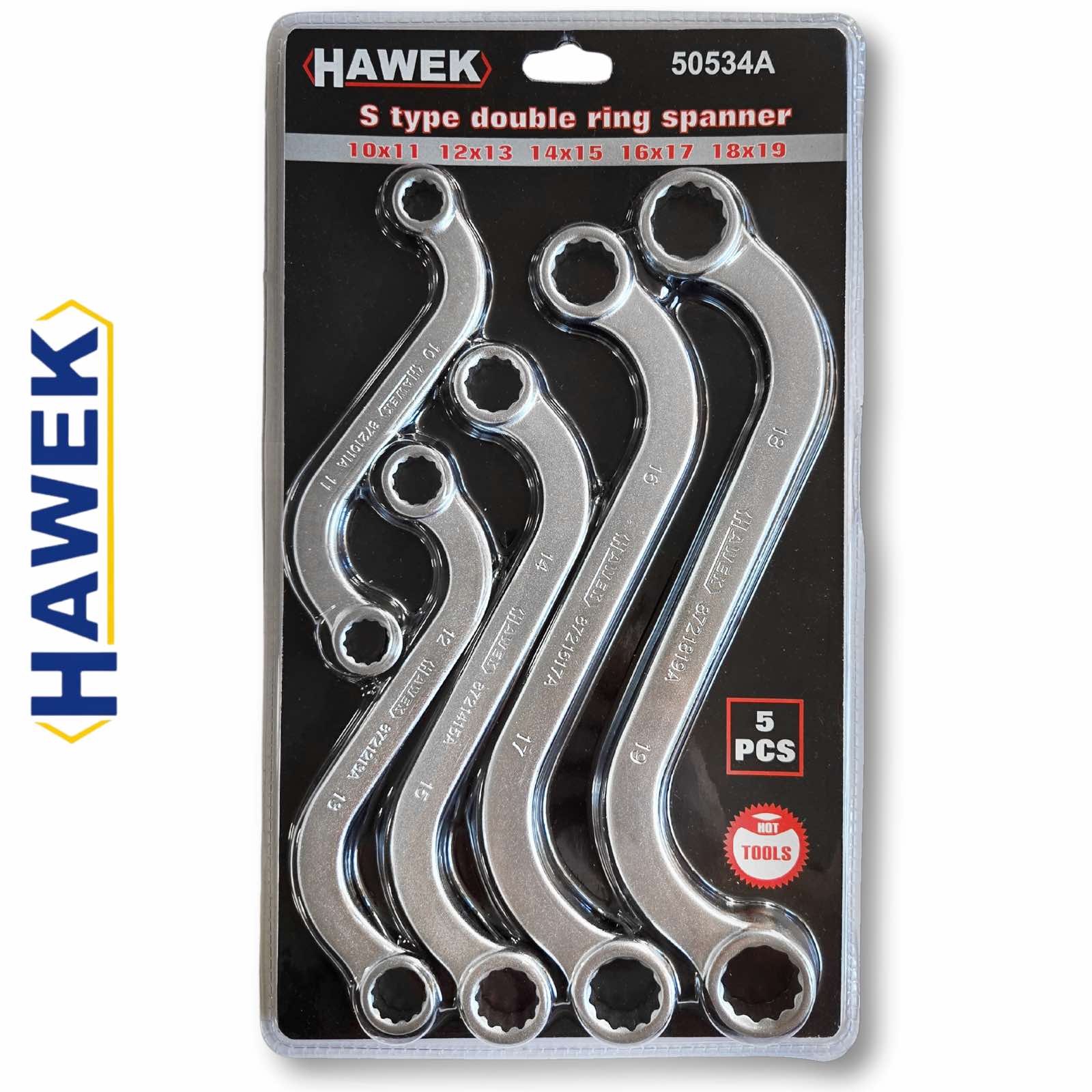 Ключове звезди S-образни 5 части, HAWEK