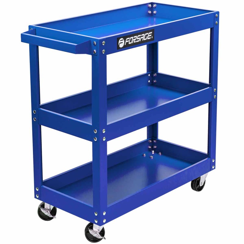 Мобилна количка за сервиз с 3 рафта FORSAGE