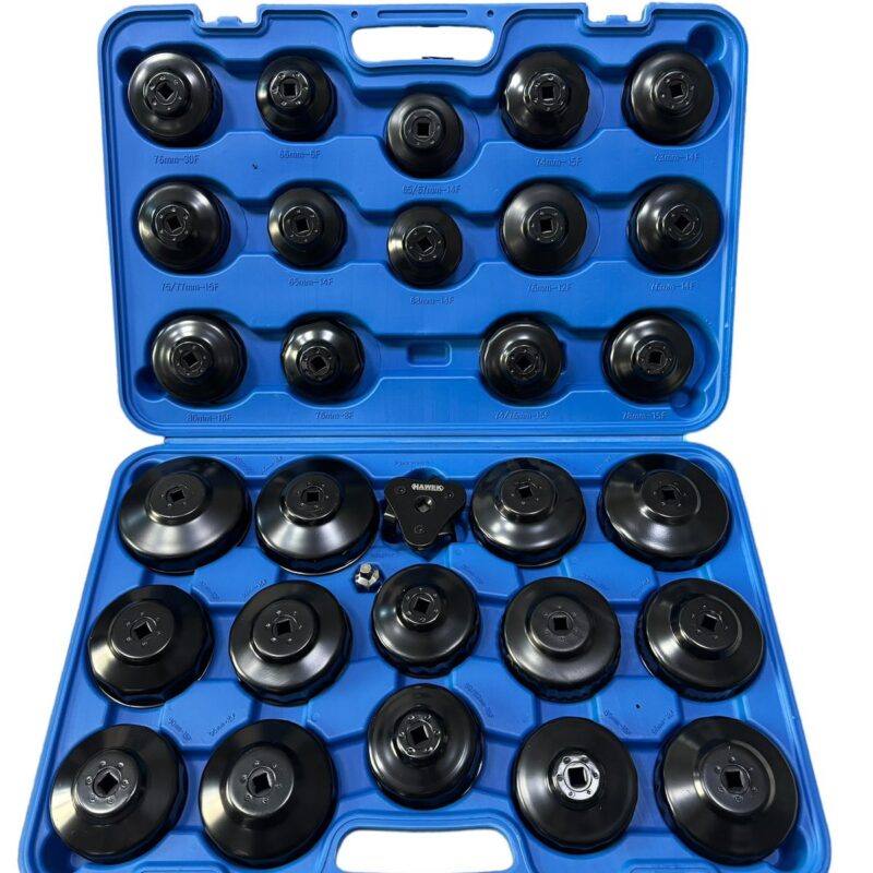 Комплект чашки за маслени филтри 30 части , HAWEK