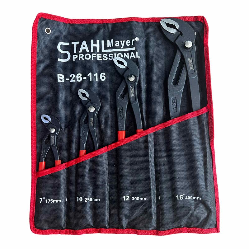 Комплект клещи гарги 175/250/300/400 мм, 4 броя - STAHLMAYER