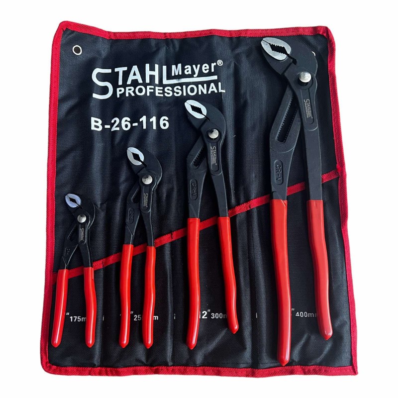 Комплект клещи гарги 175/250/300/400 мм, 4 броя - STAHLMAYER