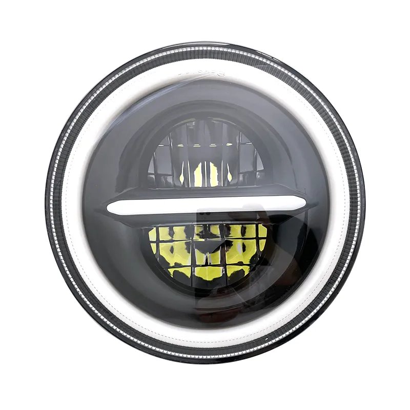 Комплект Кръгли LED фарове 7″ 70W H4