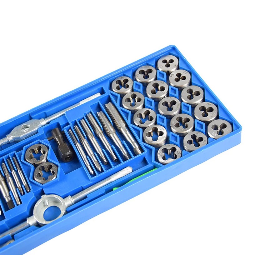 Комплект плашки и метчици 40 части STAHLMAYER