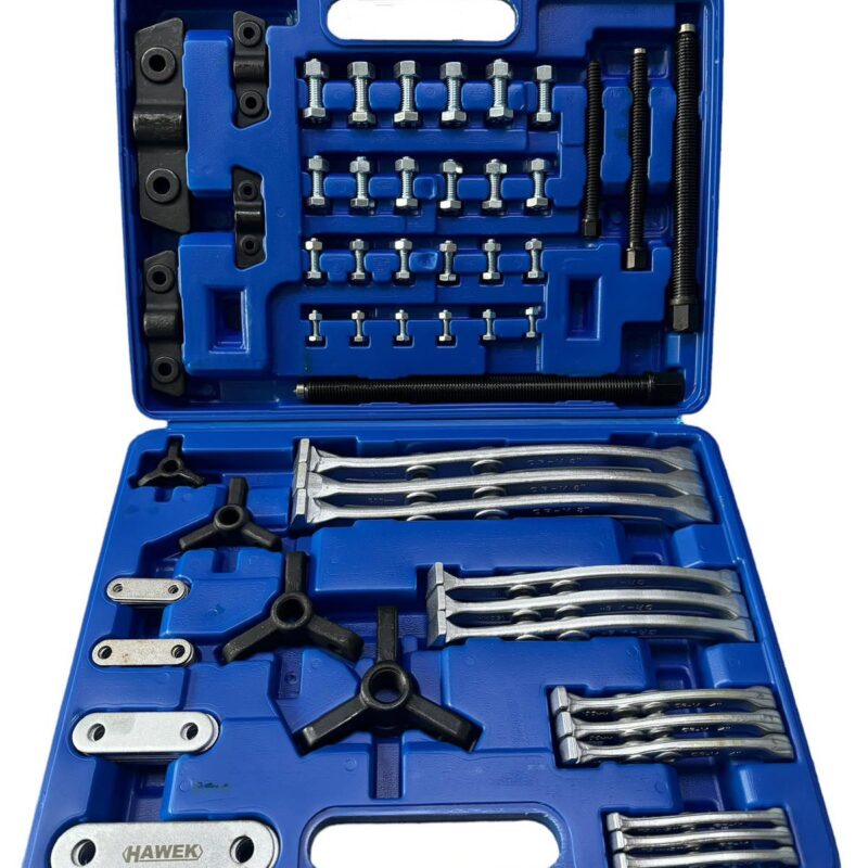 Комплект скоби за лагери с 2 и 3 рамена 72 части HAWEK