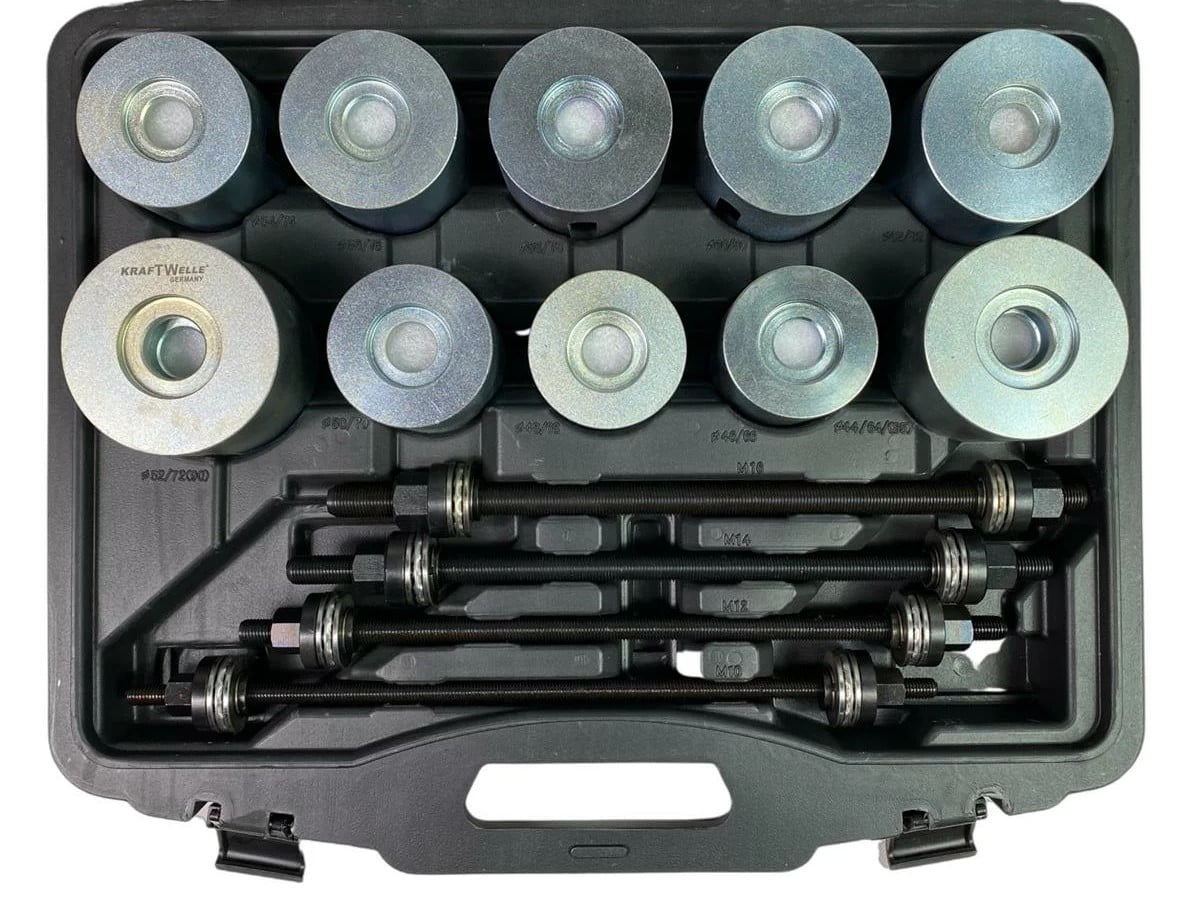 Комплект за монтаж и демонтаж на тампони и селенови втулки KRAFTWELLE