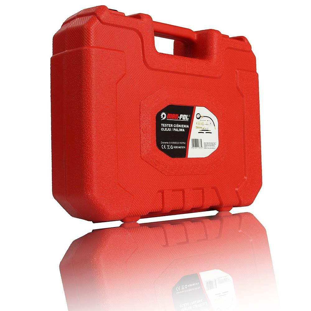 Компресомер за измерване налягането на маслото и бензина