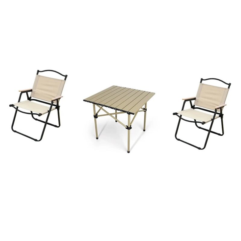 Комплект къмпинг маса + 2 стола