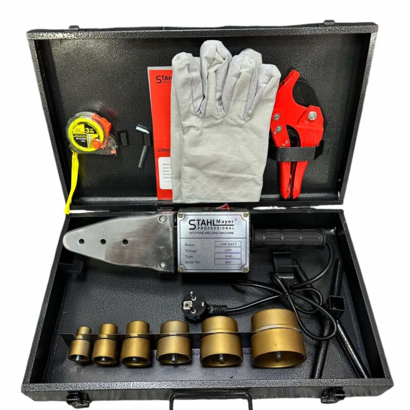 Лепачка - поялник с ножица за ППР тръби 20 - 63 мм STAHLMAYER