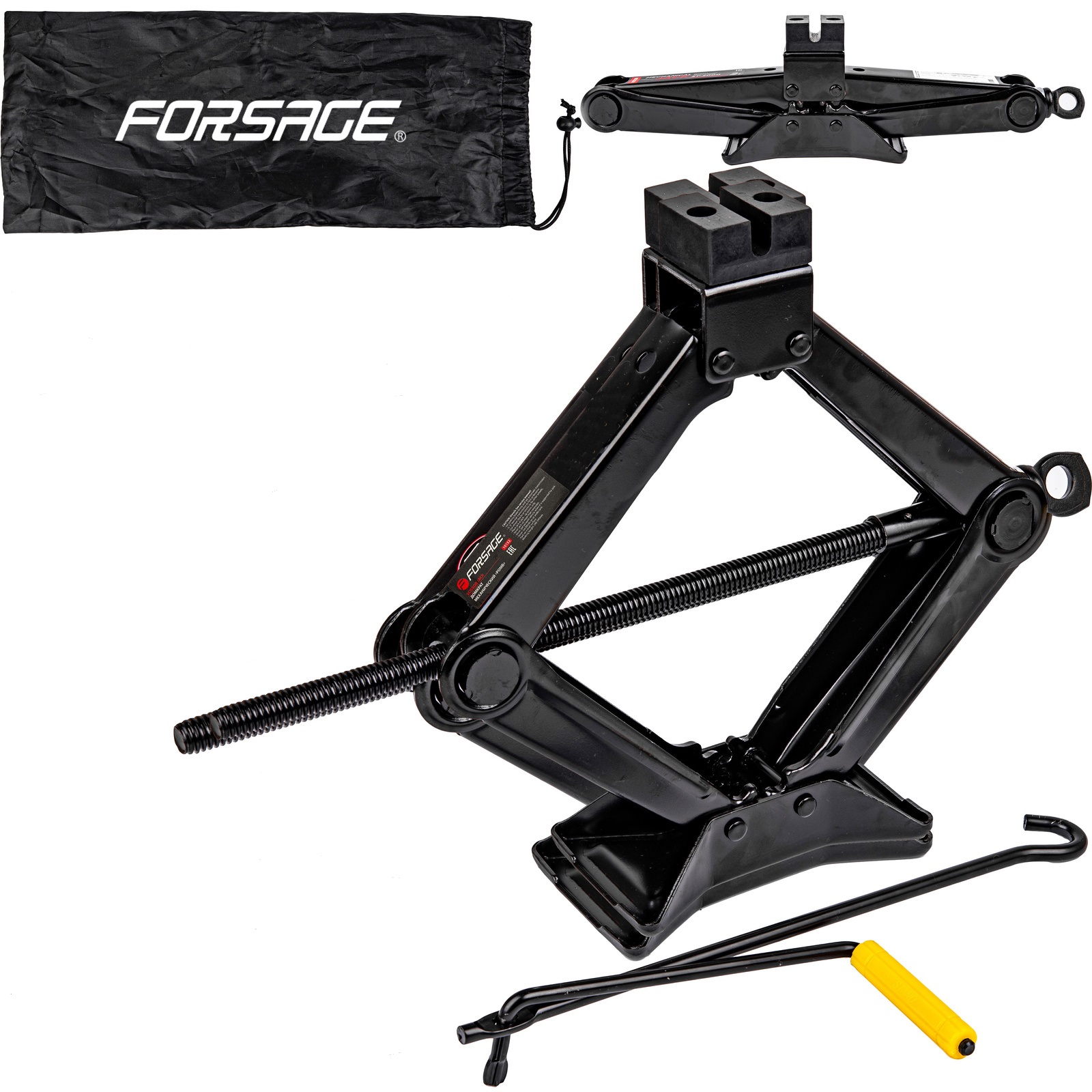 Mеханичен крик тип жаба 2 тона 110 – 395 мм FORSAGE