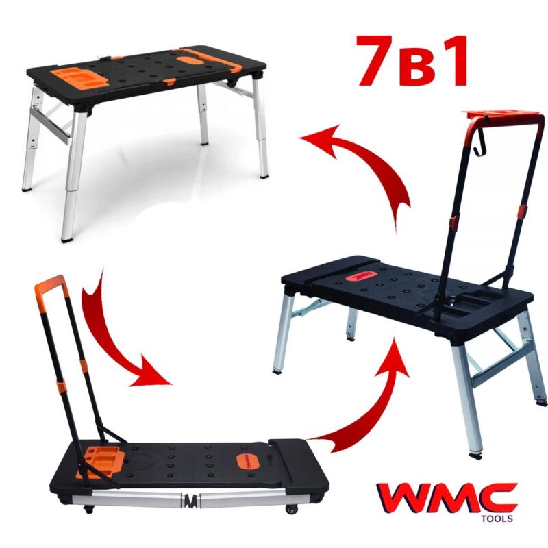 МНОГОФУНКЦИОНАЛНА РАБОТНА МАСА 7 В 1 WMC