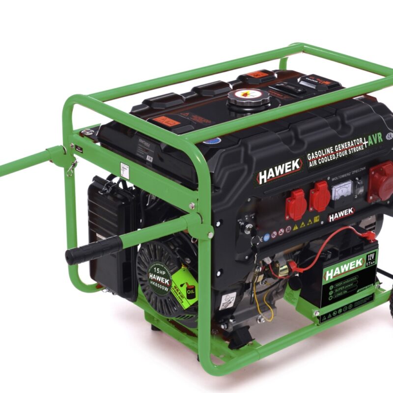Монофазен четиритактов генератор за ток 6,5 kW – Агрегат HAWEK Pro