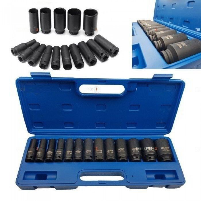 Немски ударни вложки 13 броя 1/2" FORCEKRAFT