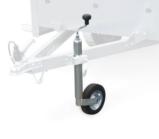 Опорно колело с метална основа за ремарке, каравана