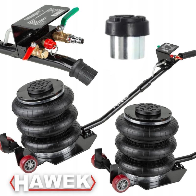 Пневматичен крик балон 3,5 тона + приставка (135-500мм) HAWEK