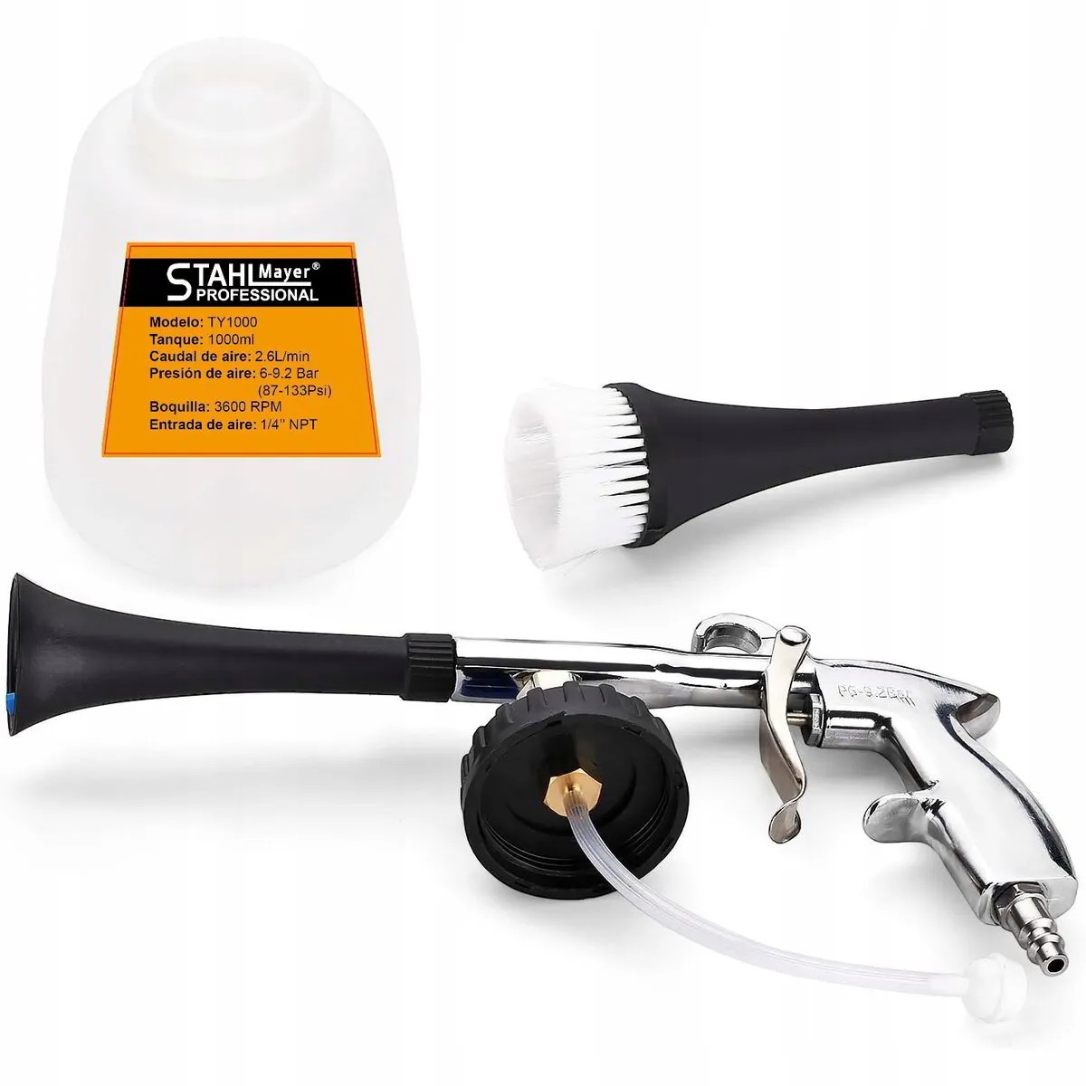 ПНЕВМАТИЧЕН ПИСТОЛЕТ ЗА ПОЧИСТВАНЕ И ПРАНЕ НА ТАПИЦЕРИЯ Stahlmayer