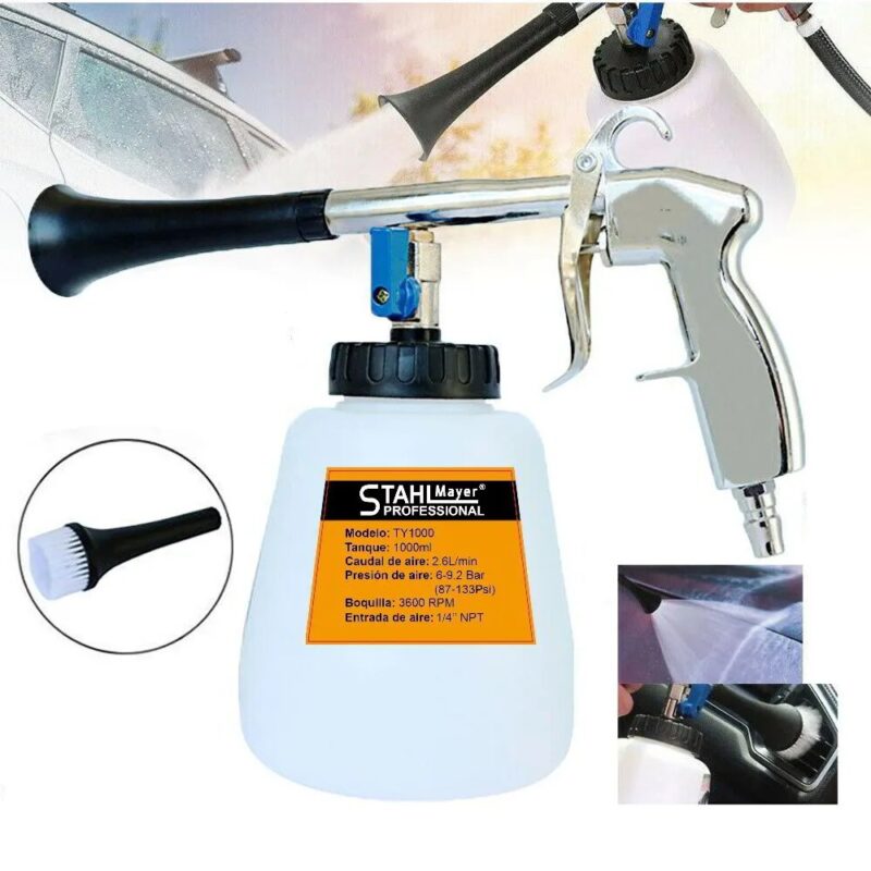 ПНЕВМАТИЧЕН ПИСТОЛЕТ ЗА ПОЧИСТВАНЕ И ПРАНЕ НА ТАПИЦЕРИЯ Stahlmayer