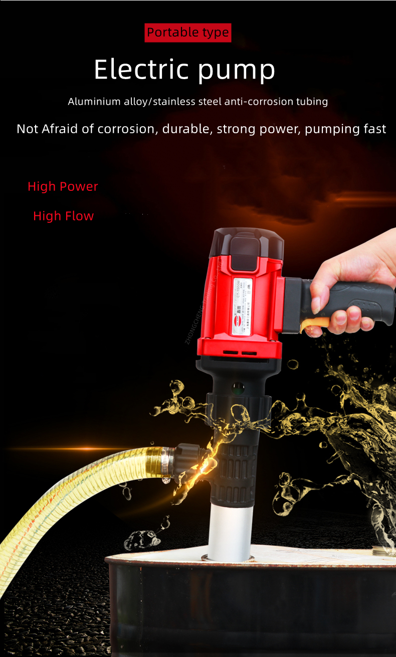 Електрическа помпа за гориво за варел 220V – 420W