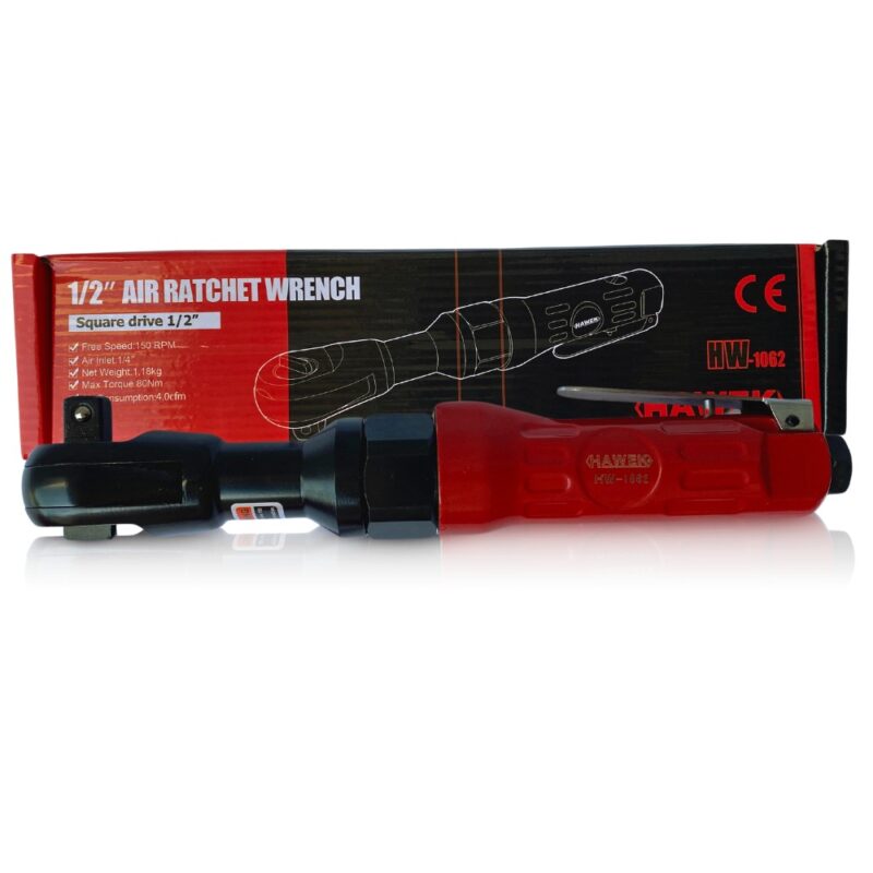 Професионална пневматична тресчотка HAWEK , 1/2" , 80 Nm
