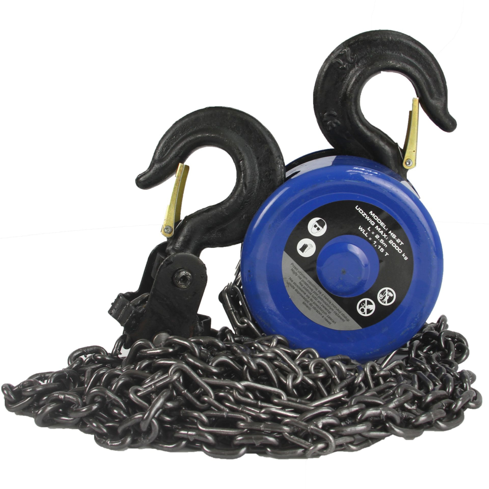 Ръчна верижна лебедка 2000 кг , 3м