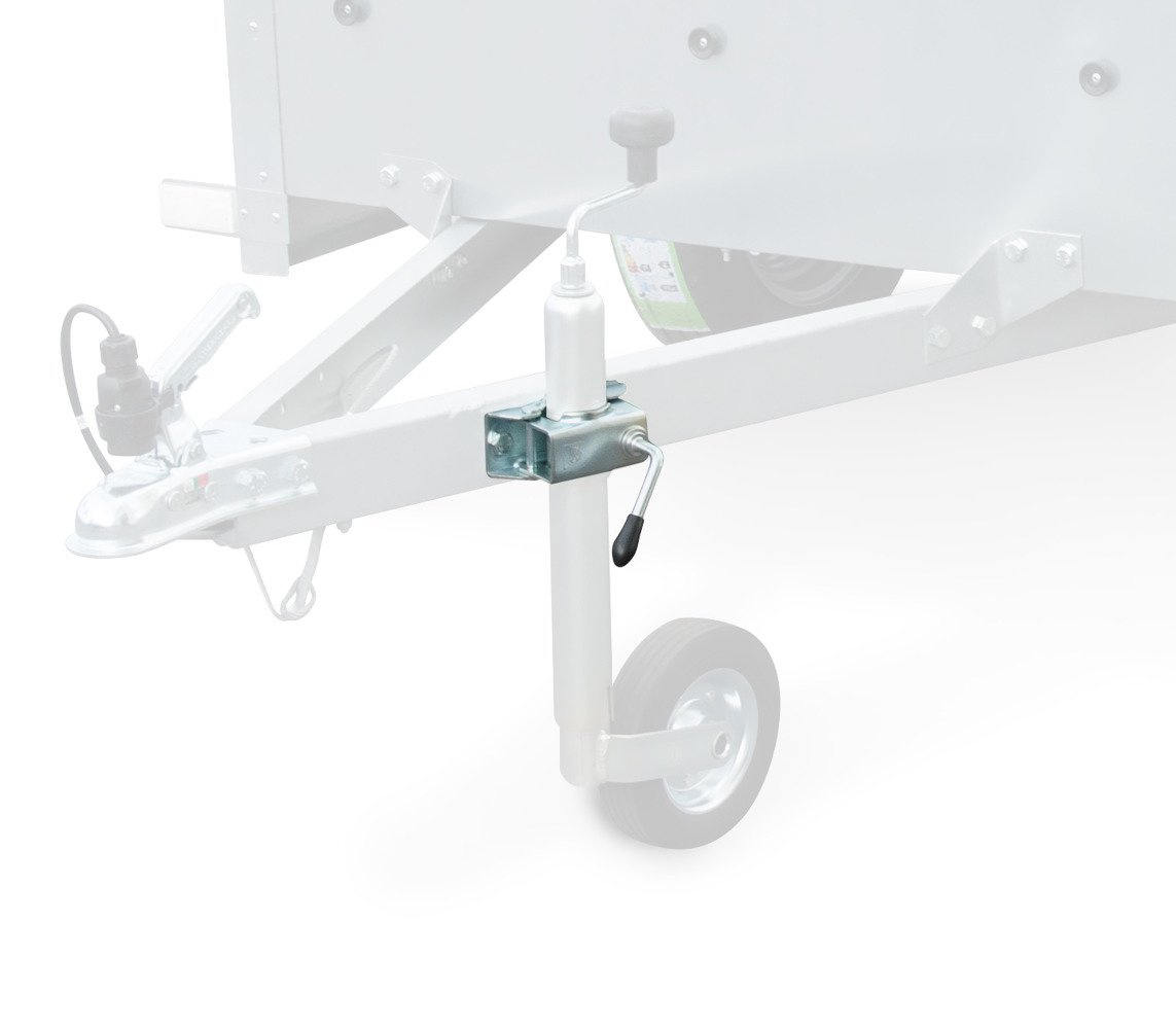 Скоба за опорно колело Ф48