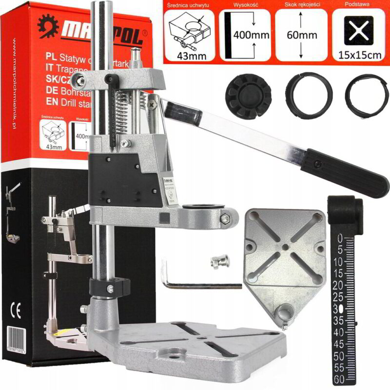 Стойка за настолна бормашина Mar-Pol