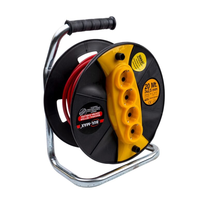 Удължител макара 3 х 2.5мм² – 20м