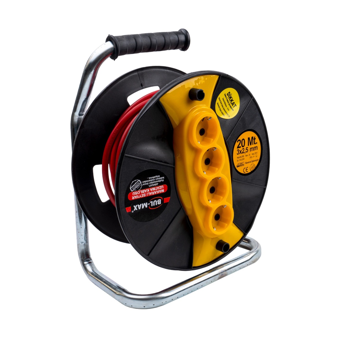 Удължител макара 3 х 2.5мм² – 20м