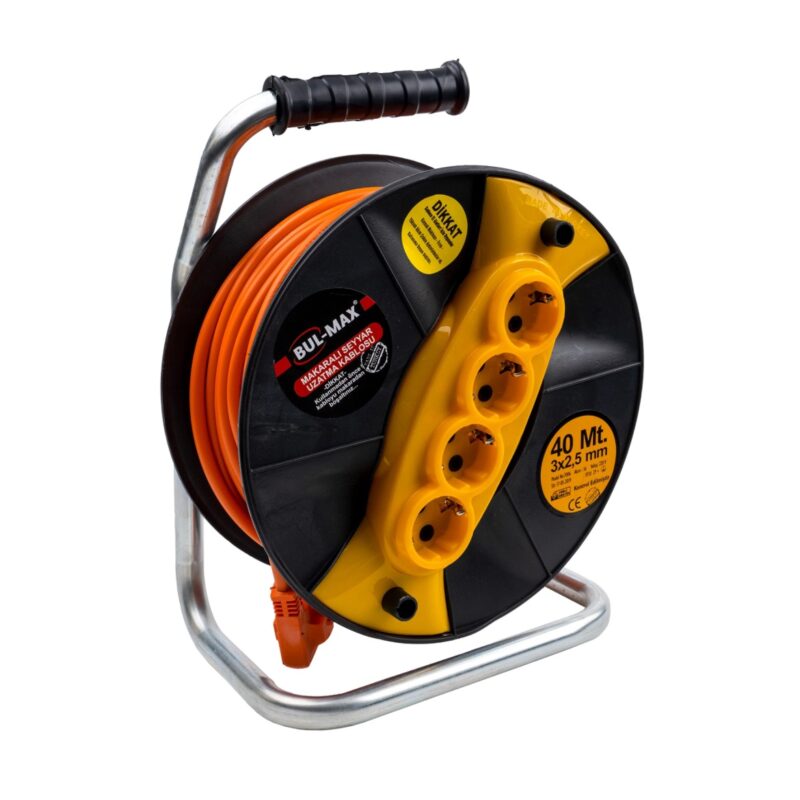 Удължител макара 3 х 2.5мм² – 40м
