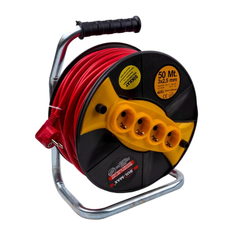 Удължител макара 3 х 2.5мм² - 50м