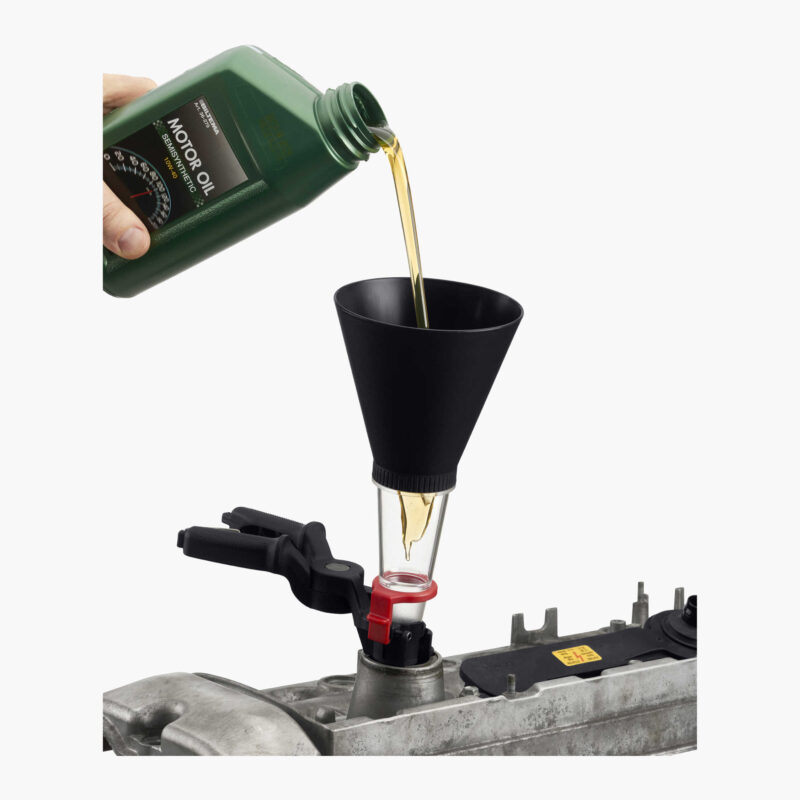 Универсална фуния за масло и гориво + филтър