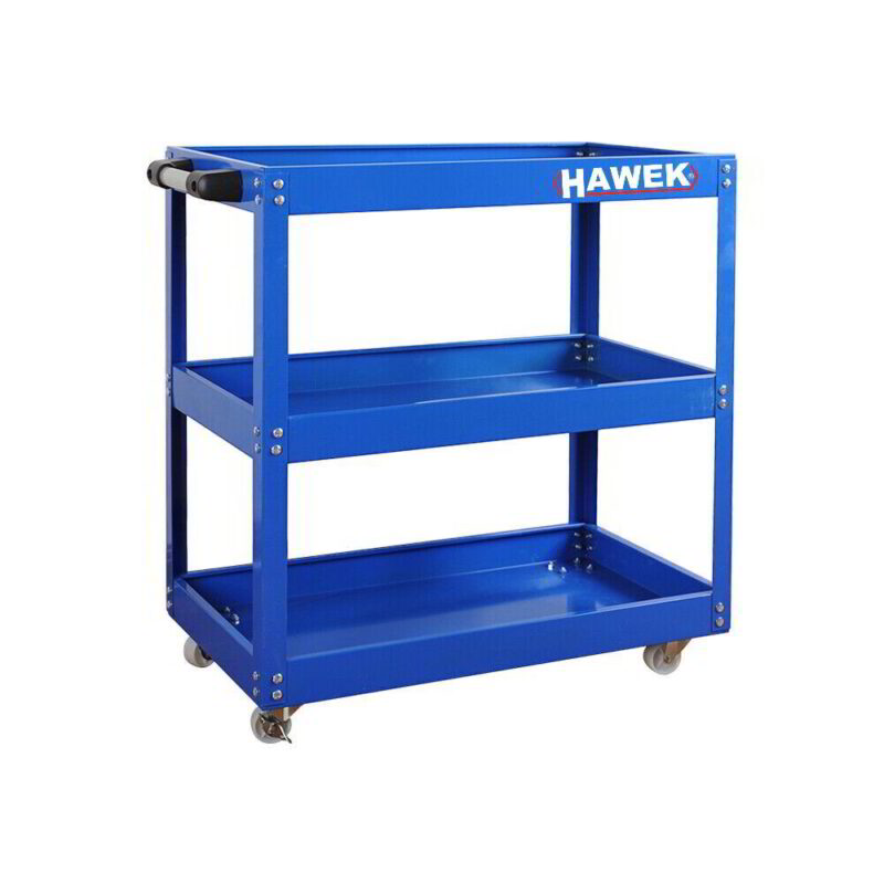Количка за инструменти HAWEK 3 Рафта - Синя