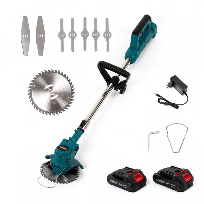 Немски Акумулаторен Тример Stahlmayer Косачка за Трева с 2бр батерии