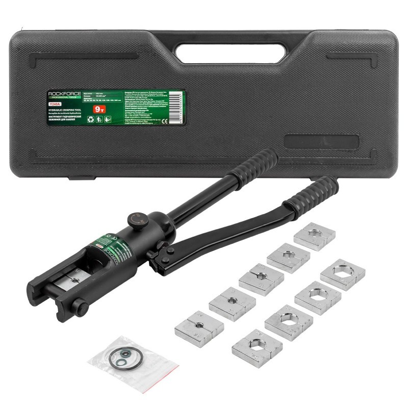 Хидравлични клещи за кербоване RockForce 9T, 16-240 мм
