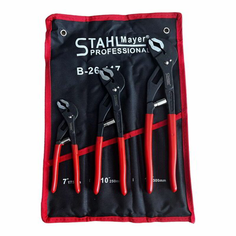 Комплект автоматични клещи гарги STAHLMAYER, 175/250/300 мм