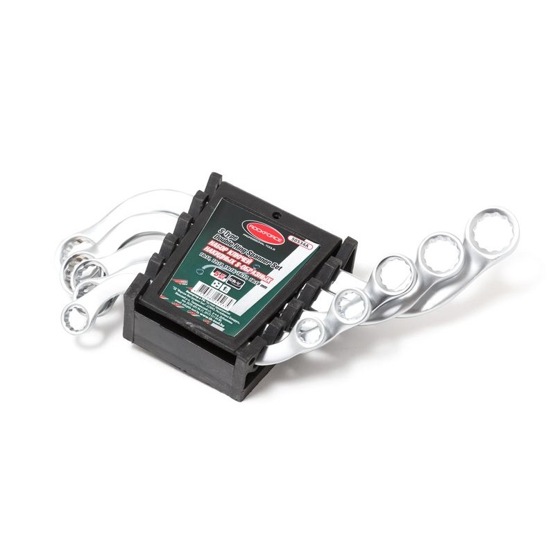 Звездогаечни S-образни ключове 5 части ROCKFORCE