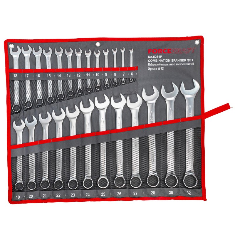 Звездогаечни ключове 6 – 32мм FORCEKRAFT
